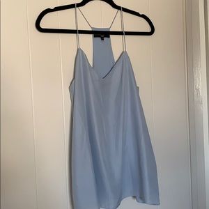 Tibi light blue top